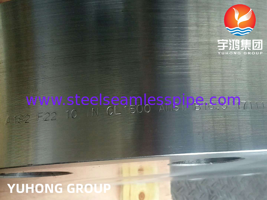 فلنج فولادی آلیاژی ASTM A182 F22 آهنگری شده کور برجسته B16.5