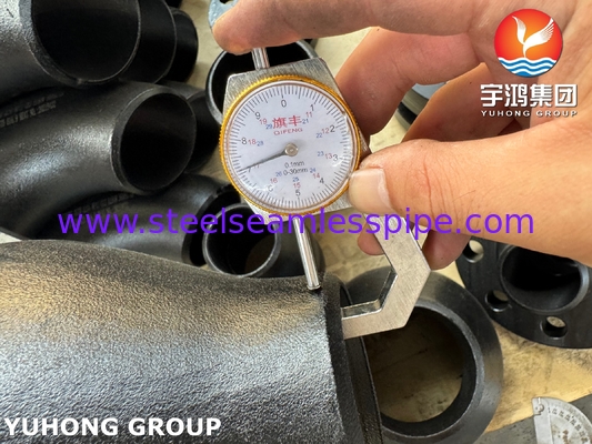 اتصالات فولادی آلیاژی ASTM A234 WP11 CL2 جوشی لب به لب برای صنایع شیمیایی B16.9