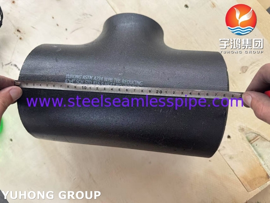 ASTM A234 WPB فولاد کربن مناسب کاهش Tee Buttwelded B16.9
