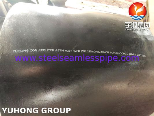 ASTM A234 WPB -WX Butt Weld Pipe Fittings Oil Gas Chemical B16.9 کودهای شیمیایی
