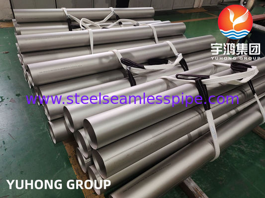 ASTM B514 Inconel 800H UNS N08800 لوله های جوشیده شده آلیاژ نیکل برای پردازش گاز