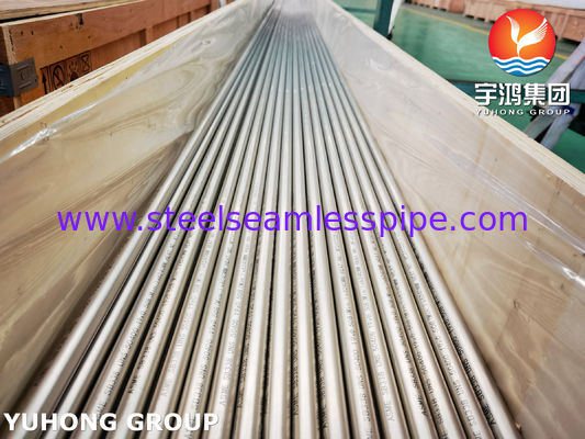 ASME SB338 Grade2 Ti2 UNS R50400 Pure Titanium Seamless Tube