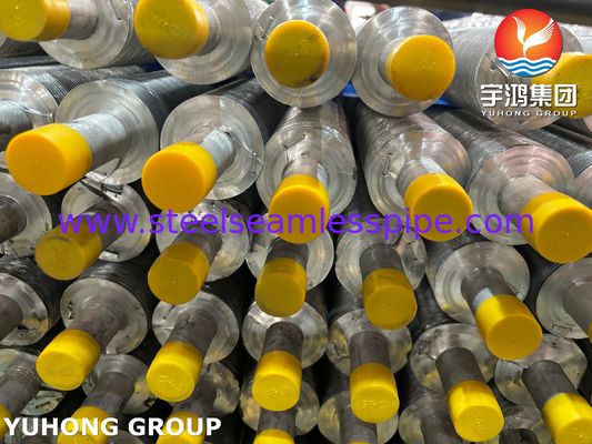 لوله G Fin بی سیم فولاد کربن ASTM A179 برای خنک کننده هوا، برج خنک کننده