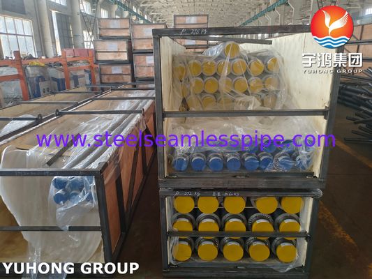 ASTM A376 TP347H لوله با باله های CS HFW Fin Tube، راه حل مقاوم به گرما حرفه ای