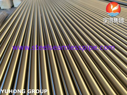 لوله بدون درز فولادی ضد زنگ ASTM A213 TP312H با سطح آنیل روشن برای مبدل حرارتی
