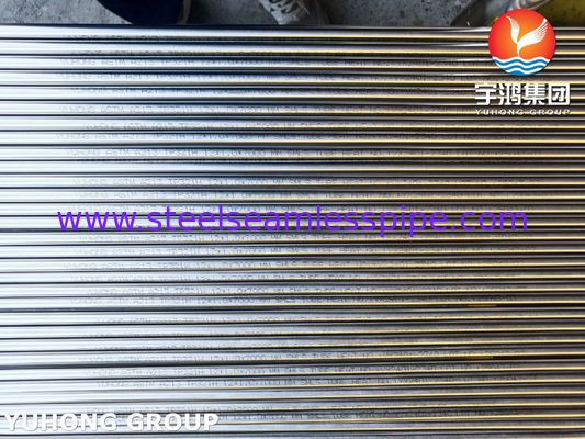 لوله بدون درز فولادی ضد زنگ ASTM A213 TP312H با سطح آنیل روشن برای مبدل حرارتی