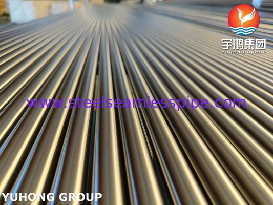 ASTM A213 TP321H لوله بی سیم فولاد ضد زنگ برای دیگ و مبادله گرما