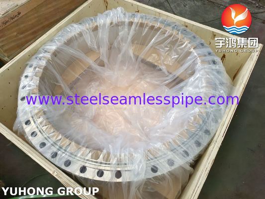 ASTM A182 F310 WN RTJ Face Stainless Steel Pipe Forged Flange برای نیروگاه های پتروشیمی و برق