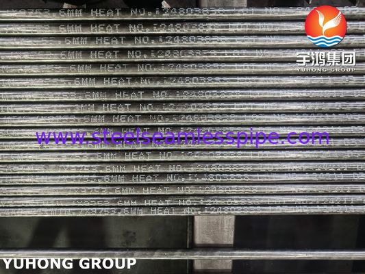 لوله بدون درز فولادی آلیاژی ASTM A213 T5 برای مبدل های حرارتی با دمای بالا