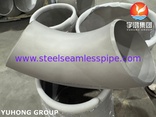 ASTM B366 WPHC276 90 درجه آرنج Hastelloy C276 UNS N10276 لوازم لوله