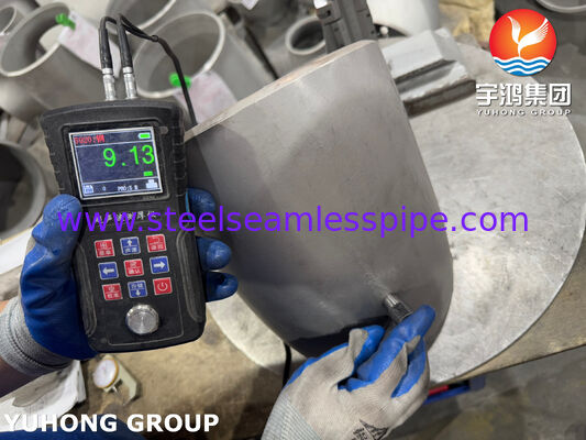 ASTM B366 WPHC276 90 درجه آرنج Hastelloy C276 UNS N10276 لوازم لوله