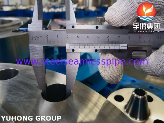 فلنج فولادی آلیاژ نیکل ASTM B564 N10276 برای کاربردهای دمای بالا