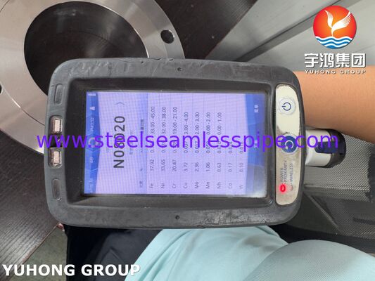 ASTM B564 N08020 فلنج فولاد آلیاژ نیکل برای کاربردهای دمای بالا