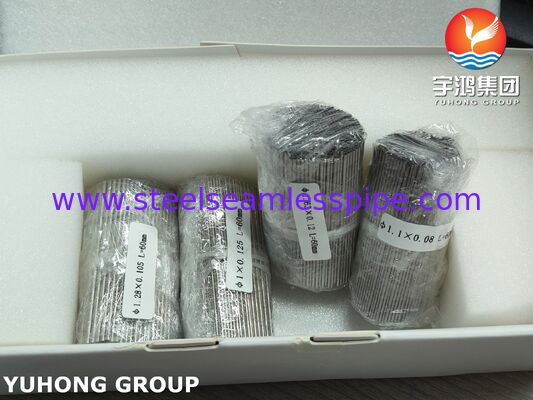 لوله مویرگی SUS304 X5CrNi18-9 فولاد ضد زنگ گرید پزشکی برای دستگاه های جراحی