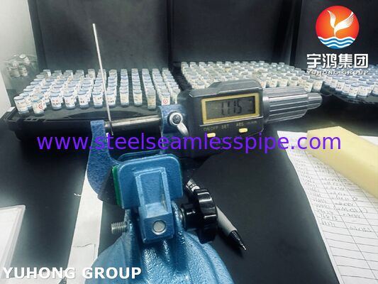 لوله مویرگی SUS304 X5CrNi18-9 فولاد ضد زنگ گرید پزشکی برای دستگاه های جراحی