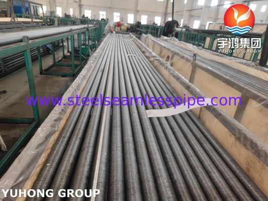 لوله پره دار فولادی کربنی ASME SA209 با پره های AL1060 برای مبدل های حرارتی