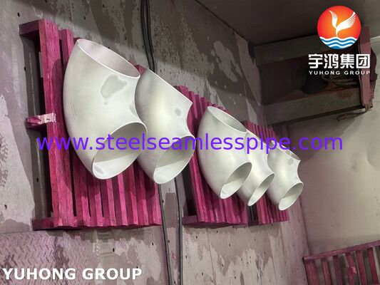 ASTM A403 WP316L فولاد ضد زنگ نصب 90 درجه آرنج بلت ویلدی