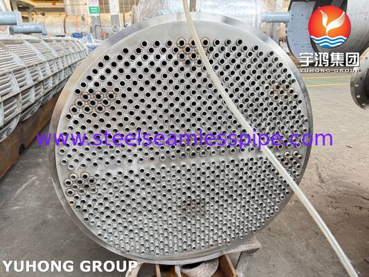 ASME SA213 TP316L بسته لوله مبدل گرما فولاد ضد زنگ با طراحی مقاوم در برابر خوردگی برای هسته جایگزین مستقیم