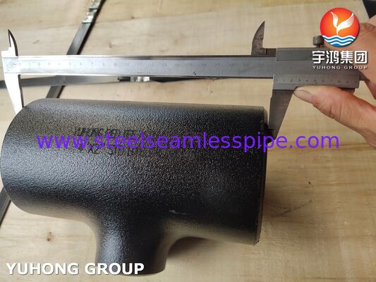 اتصال کربن استیل ASTM A234 WPB سه راهی کاهنده جوش لب به لب