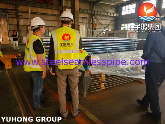 صفحه های پوسته شده از تیتانیوم فولاد قطعات پوسته شده SA516 Gr 70 با ترکیب مواد انفجاری Gr.2