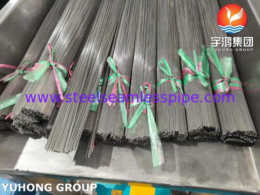 لوله مویرگی پزشکی ISO9626 SUS304 برای تولید سوزن تزریق