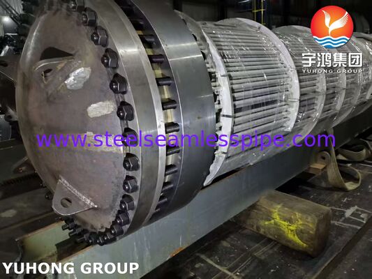 مبادله گرما سر شناور با لوله های 316L و صفحه لوله پوشانده SA350 LF2/316L برای مدیریت خوردگی مقرون به صرفه