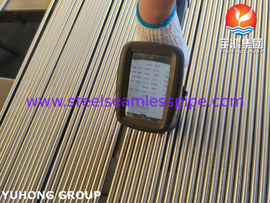 ASTM A269 TP316L لوله بی درهم فولاد ضد زنگ آستنیتی برای مبادله گرما و ابزار