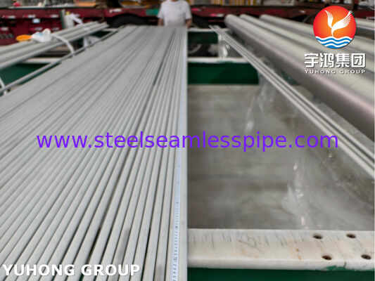 ASTM A312 UNS S30815 لوله فولادی بی درهم با دمای بالا و مقاومت در برابر اکسیداسیون برای کاربردهای مبادله گرما و کوره