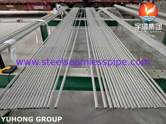 ASTM A312 UNS S30815 لوله فولادی بی درهم با دمای بالا و مقاومت در برابر اکسیداسیون برای کاربردهای مبادله گرما و کوره