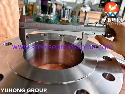 ASTM B564 UNS N04400 MONEL 400 فلنج مورد استفاده در صنعت دریایی