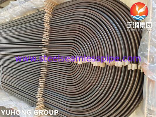 لوله خم U شکل ASTM A179 - فولاد کم کربن بدون درز سرد کشیده شده برای کاربردهای مبدل حرارتی و کندانسور