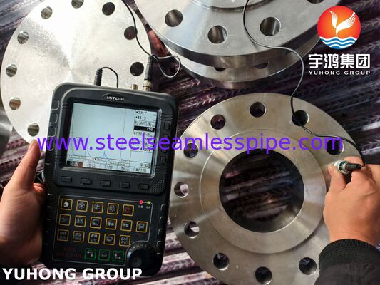 ASTM A182 F51 S31803 دو فلکس فولاد جعل شده Weldneck Flange 150#-2500# B16.5