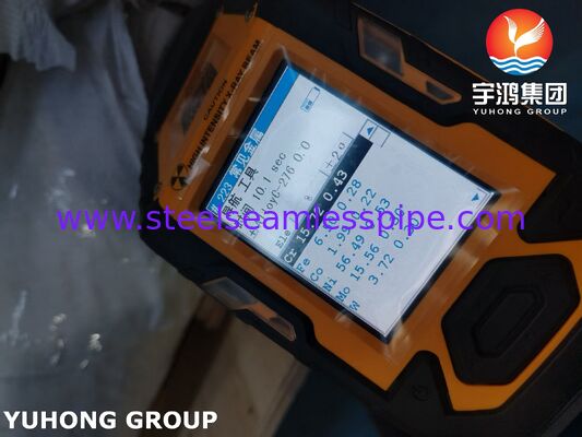 لوله جوش داده شده آلیاژ نیکل ASTM B619 N10276 برای کاربردهای دمای بالا