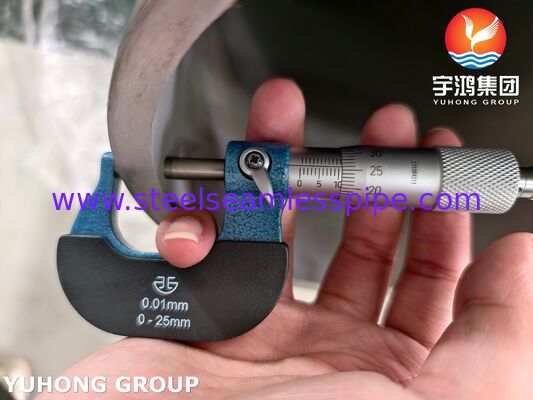 ASTM A312 S30815 253MA لوله بدون درز از فولاد ضد زنگ