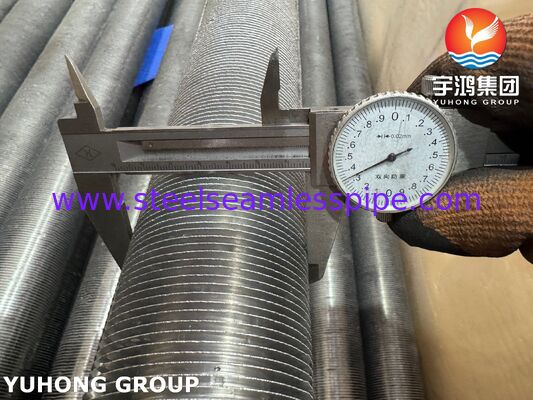 لوله های فلزی استروژن شده - پایه فولاد کربن ASTM A179 / فلز های آلومینیوم 1060 برای مبادلات گرما