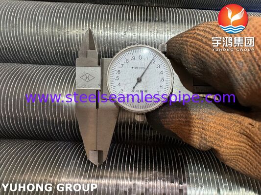 لوله های فلزی استروژن شده - پایه فولاد کربن ASTM A179 / فلز های آلومینیوم 1060 برای مبادلات گرما