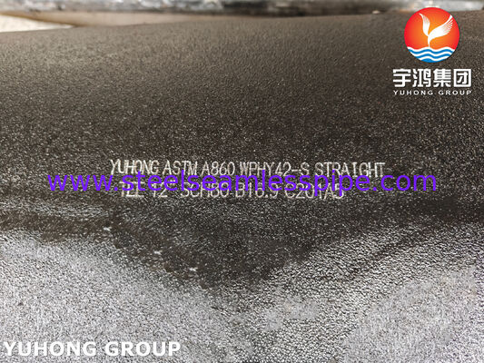 ASTM A860 WPHY42-S Equal Tee فولاد با قدرت بالا فولادی برای سیستم های لوله کشی با فشار بالا