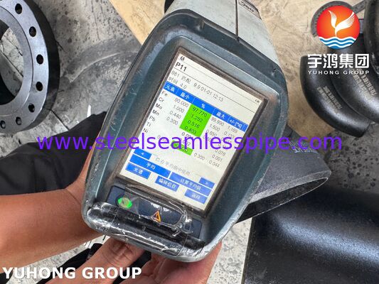 کاهش دهنده متمرکز ASTM A234 WP11 CL2 آلیاژ فولاد Buttweld مناسب تا 64 "