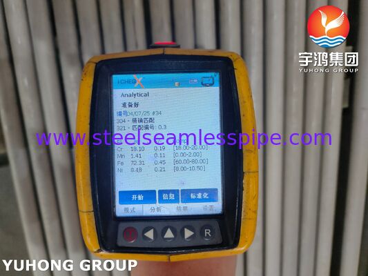 ASTM A269 TP304 فولاد ضد زنگ لوله بدون درز / جوش UNS S30400