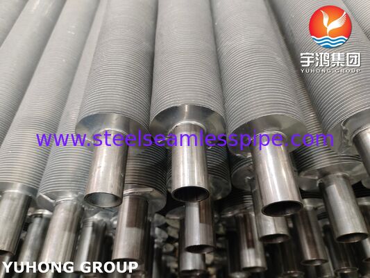 EN 10217-7 1.4301 لوله های بالدار استرول شده برای خنک کننده های هوا
