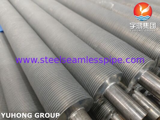 EN 10217-7 1.4301 لوله های بالدار استرول شده برای خنک کننده های هوا