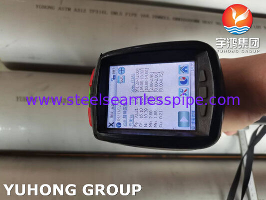 ASTM A312 TP316L لوله صنعتی فولاد استنتیک بدون سلسله