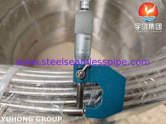 ASTM A269 TP316L از فولاد ضد زنگ لوله روشن لوله گداخته شده برای کاربرد مایعات صنعتی