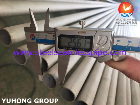 ASTM A789 S31803 & S32205 لوله دوپلیکس فولاد ضد زنگ بدون درز برای صنعت