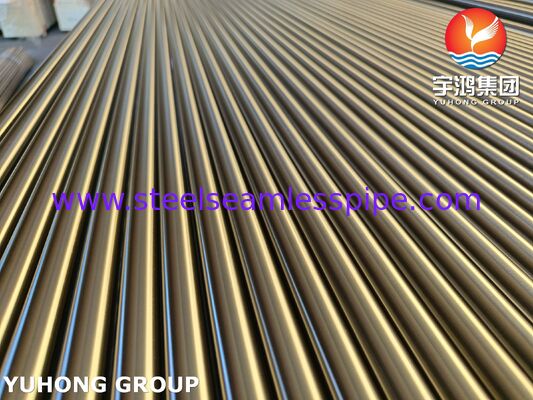 ASTM A213 TP321H لوله بدون درز از فولاد ضد زنگ روشن و ضد خوردگی و مقاومت در برابر گرما برای مبادلات گرما