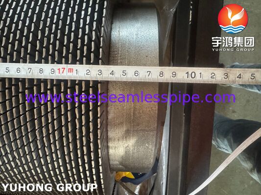 لوله‌های پره‌دار دندانه‌دار A335 P22 با پره‌های فولاد کربن برای بویلرهای بازیابی حرارتی و سیستم‌های بازیابی حرارت