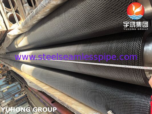 لوله‌های پره‌دار دندانه‌دار A335 P22 با پره‌های فولاد کربن برای بویلرهای بازیابی حرارتی و سیستم‌های بازیابی حرارت