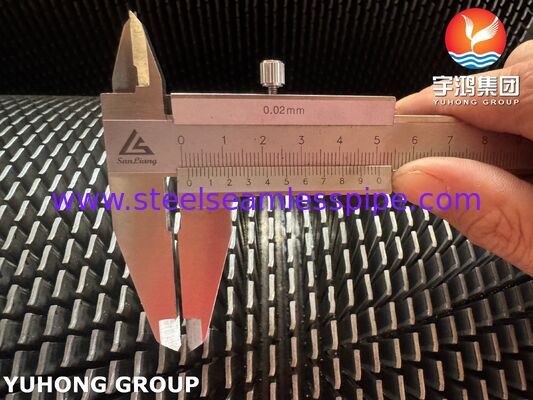 لوله‌های پره‌دار دندانه‌دار A335 P22 با پره‌های فولاد کربن برای بویلرهای بازیابی حرارتی و سیستم‌های بازیابی حرارت