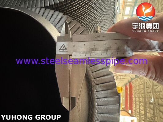 لوله‌های پره‌دار دندانه‌دار A335 P22 با پره‌های فولاد کربن برای بویلرهای بازیابی حرارتی و سیستم‌های بازیابی حرارت