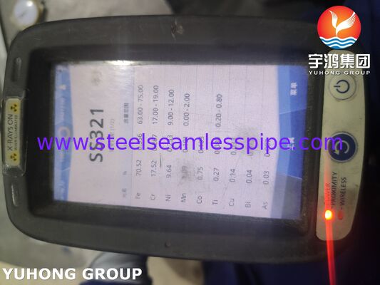 زانویی 180 درجه فولاد ضد زنگ ASTM A403 WP321-S